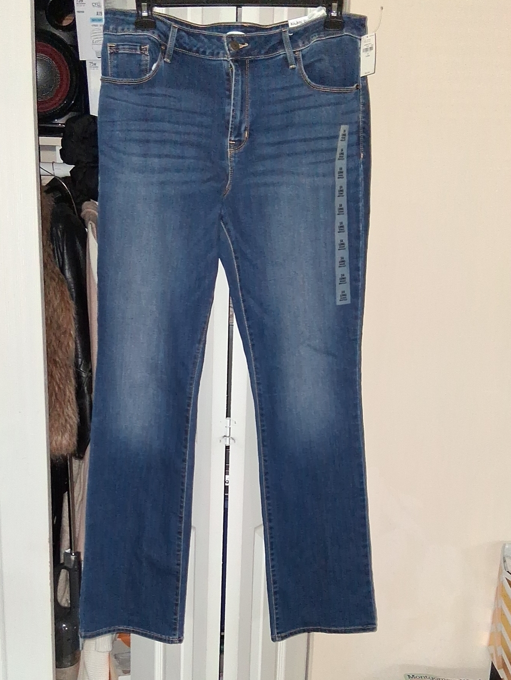 Old Navy Women's Dark Blue Boot Cut Jeans